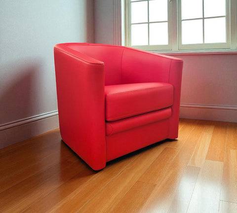 Mercure Occasional Chair - Rouge