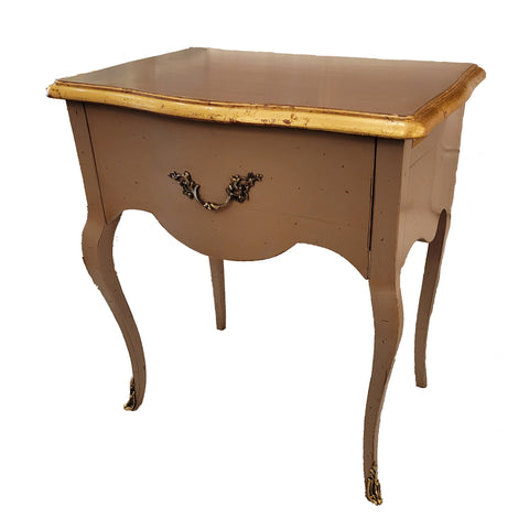 Louis XV Side Table - Coco and 24kt gold leaf