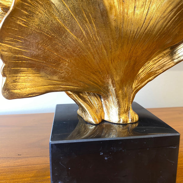Gold Bloom Sculpture