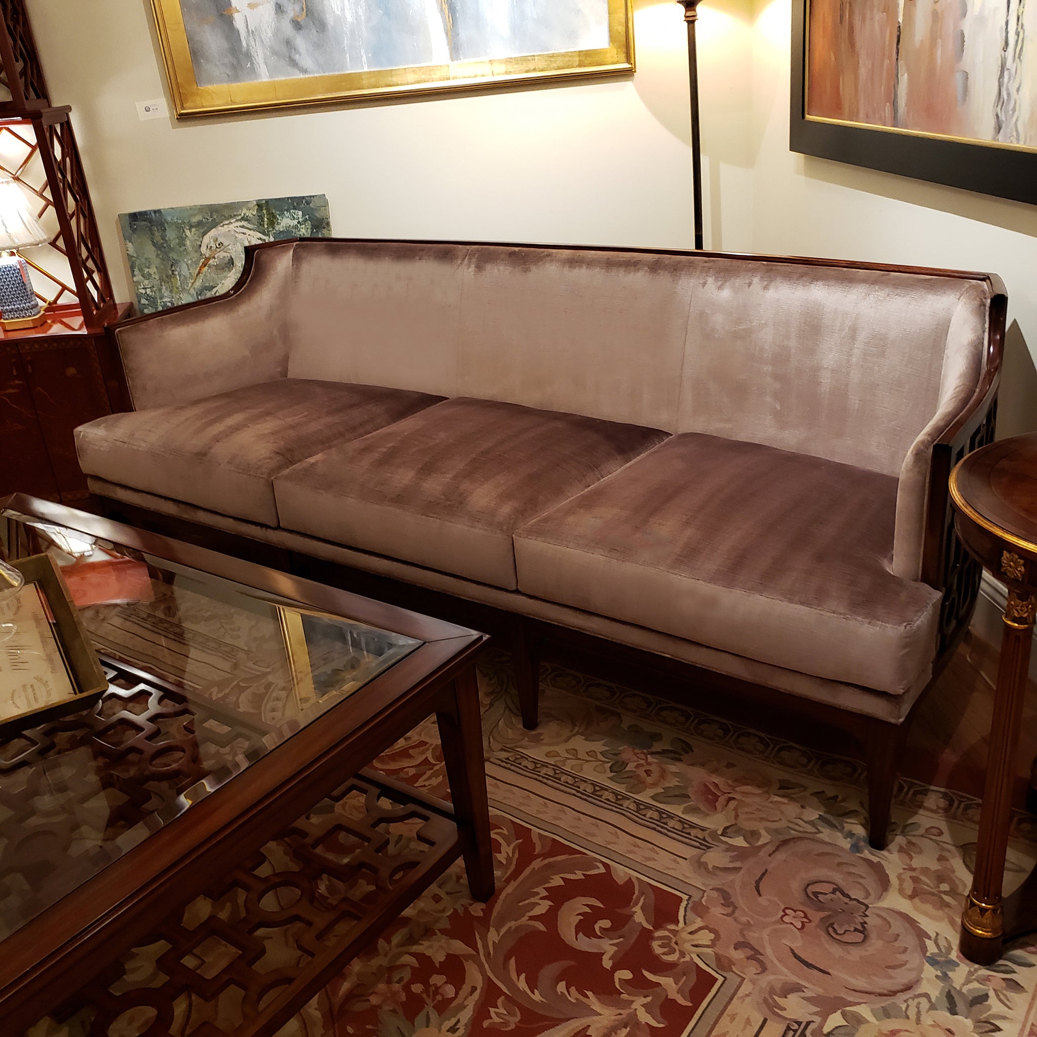Art Deco Sofa - Geometric