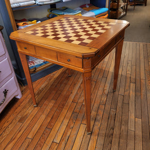 Directoire Game Table  - Cherry Wood
