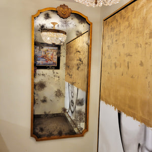 Coquillers Mirror - Distressed Glass