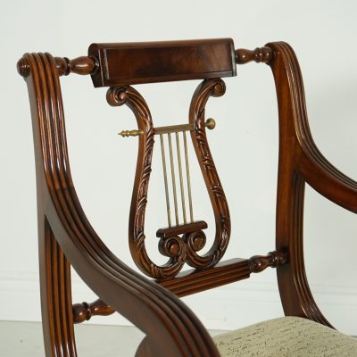 Lyre End Chair