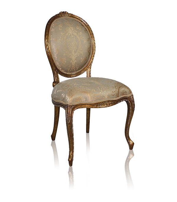 Place Stanislas Side Chair - Antique Gold