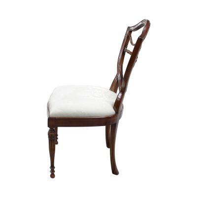 Side Chair with Inlay - Ivory