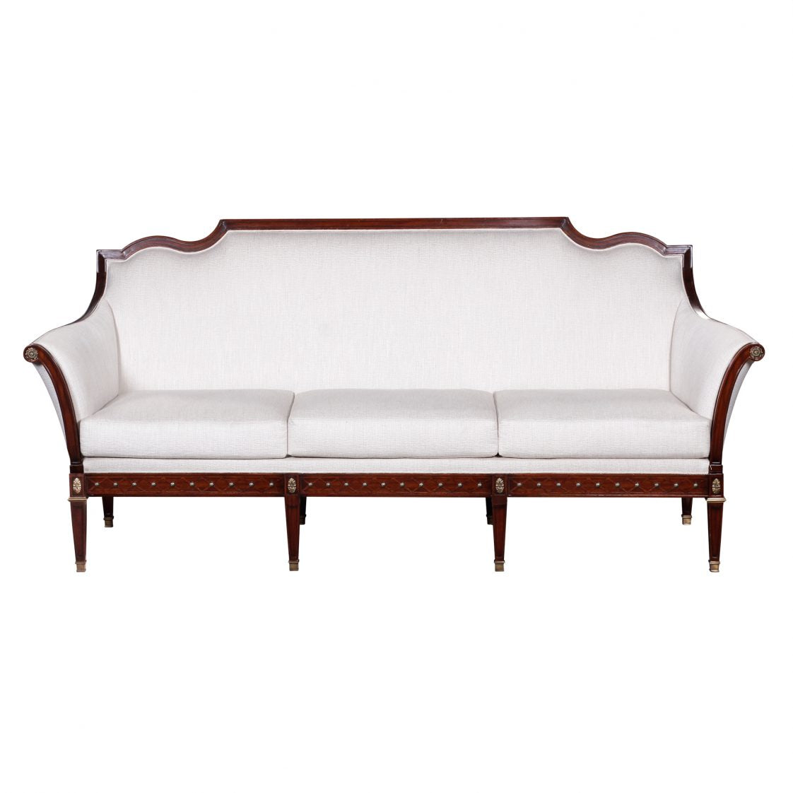 Directoire Grand Sofa - White