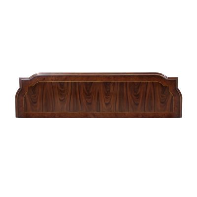 Solid Mahogany Petite Console with Inlay