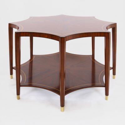 Deco Center Table - Mahogany