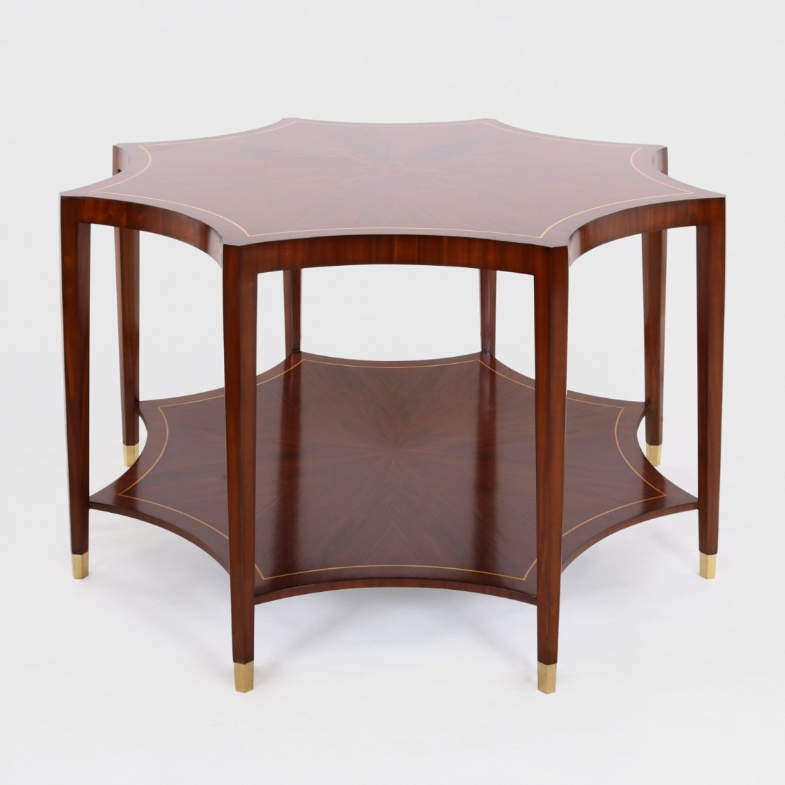 Deco Center Table - Mahogany