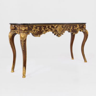 Louis XV Console with Marble Top