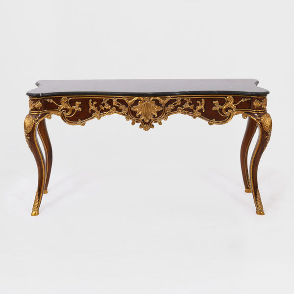 Louis XV Console with Marble Top