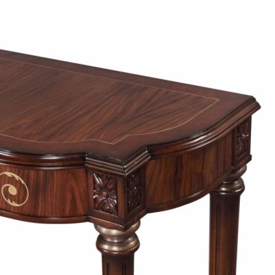 Elegant Hand Carved Console