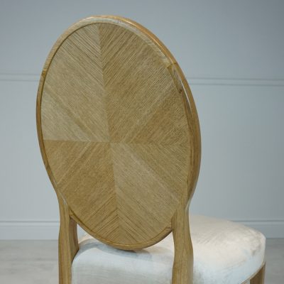 Round Tufted Side Chair