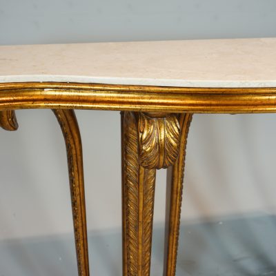 Blossom Console with Marble Top