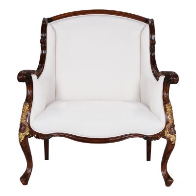 Louis XV Deep-Carved Arm Chair