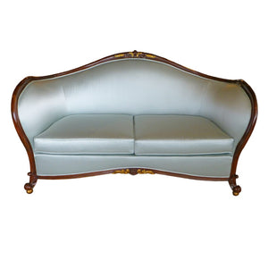 Curved Louis XV Loveseat