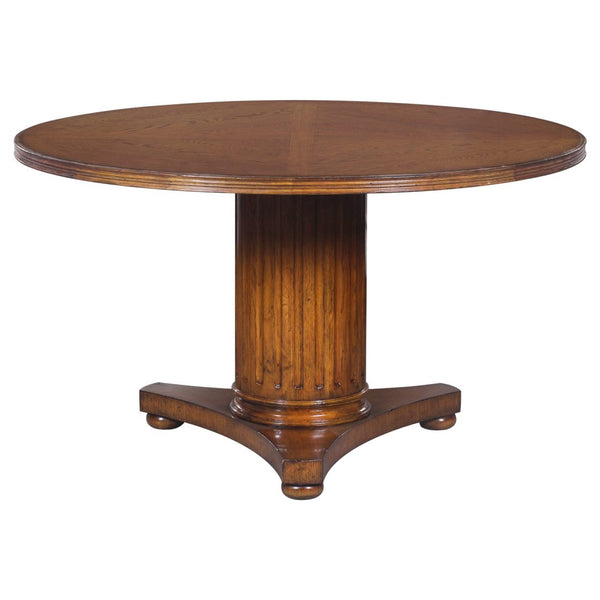 Oak Round Dining Table