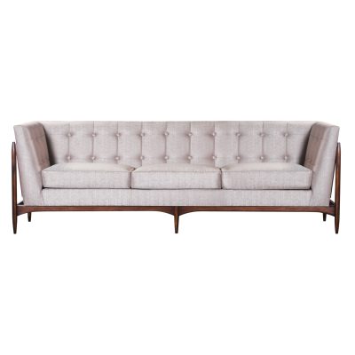 Art Deco Geo2 Sofa - Traditional Finish