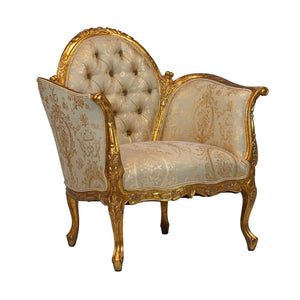Louis XV Bordeaux Arm Chair - Design