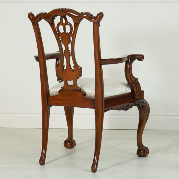 Alsace End Chair - Beige