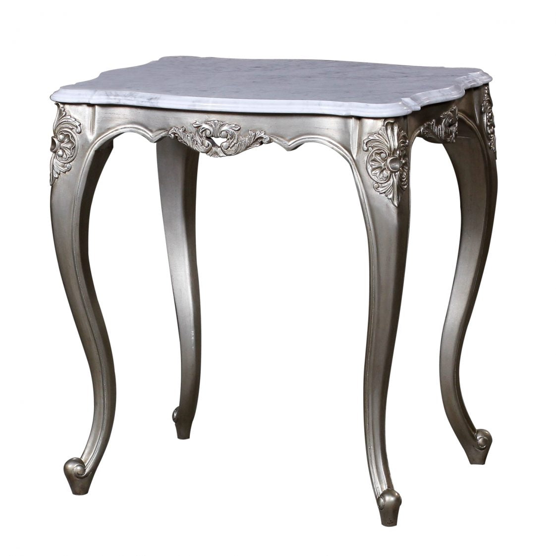 Gaston Side Table - Silver