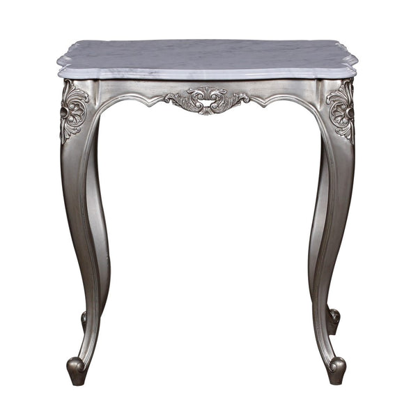 Gaston Side Table - Silver