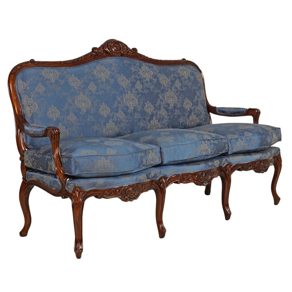 Louis XV Deep Carved Sofa - Traditional