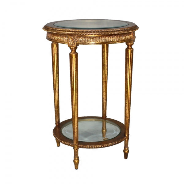 Louis XVI Side Table - Gold