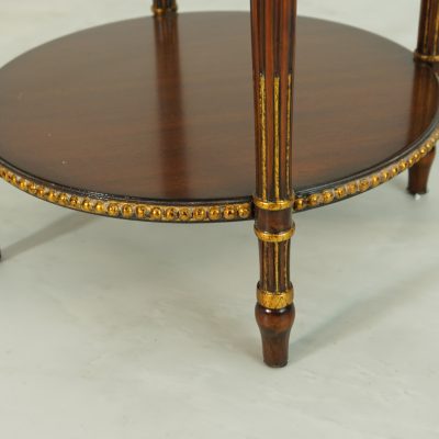 Saint-Malo Side Table - Gold Accent