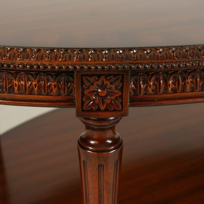 Louis XVI Coffee Table - Solid Wood Top