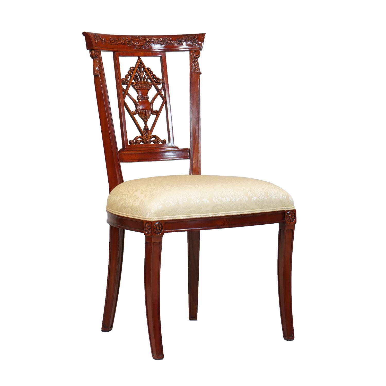 *Deep Carved Side Chair