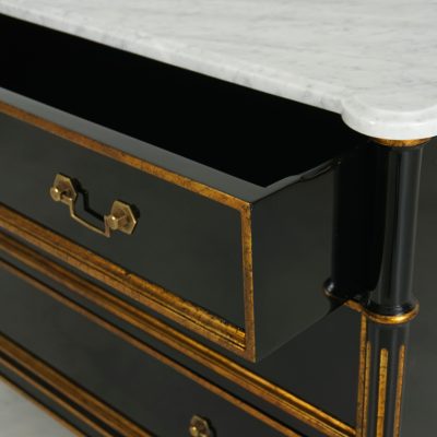 Louis XVI Dresser - Black Lacquer