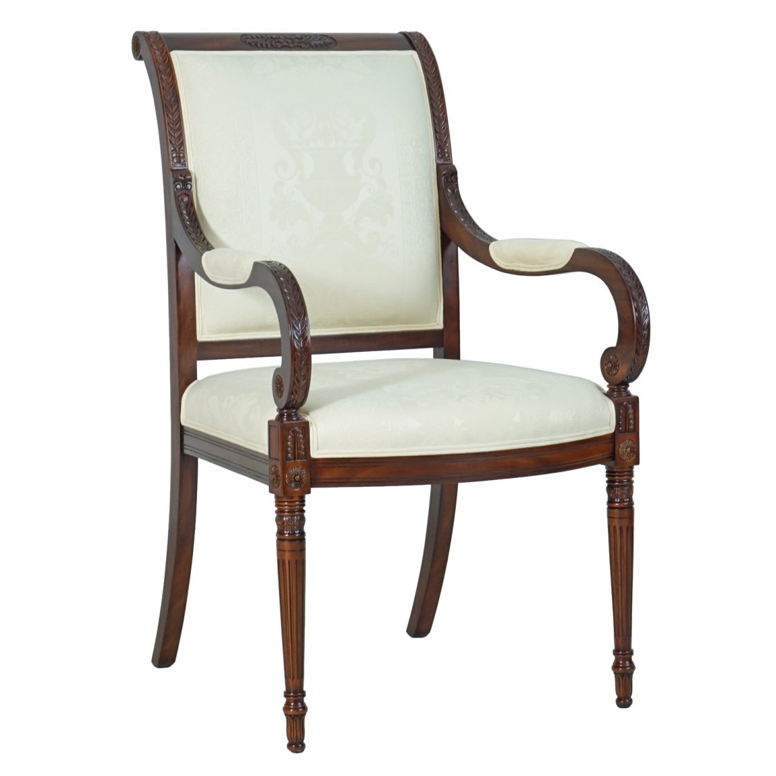 Louis XVI Style End Chair