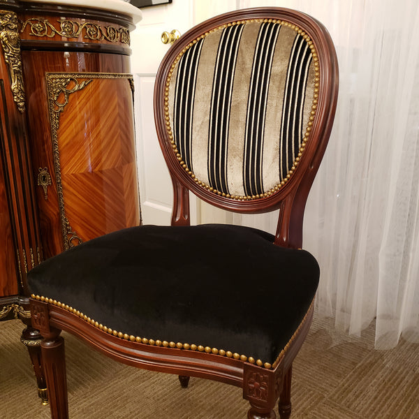 Louis XVI Side Chair - Finish Mahogany