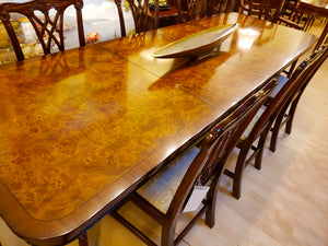 Dining Table Jura with Burl Top