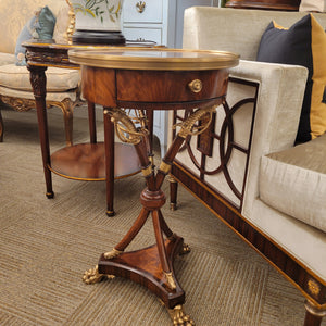 Three Saber Occasional Side Table