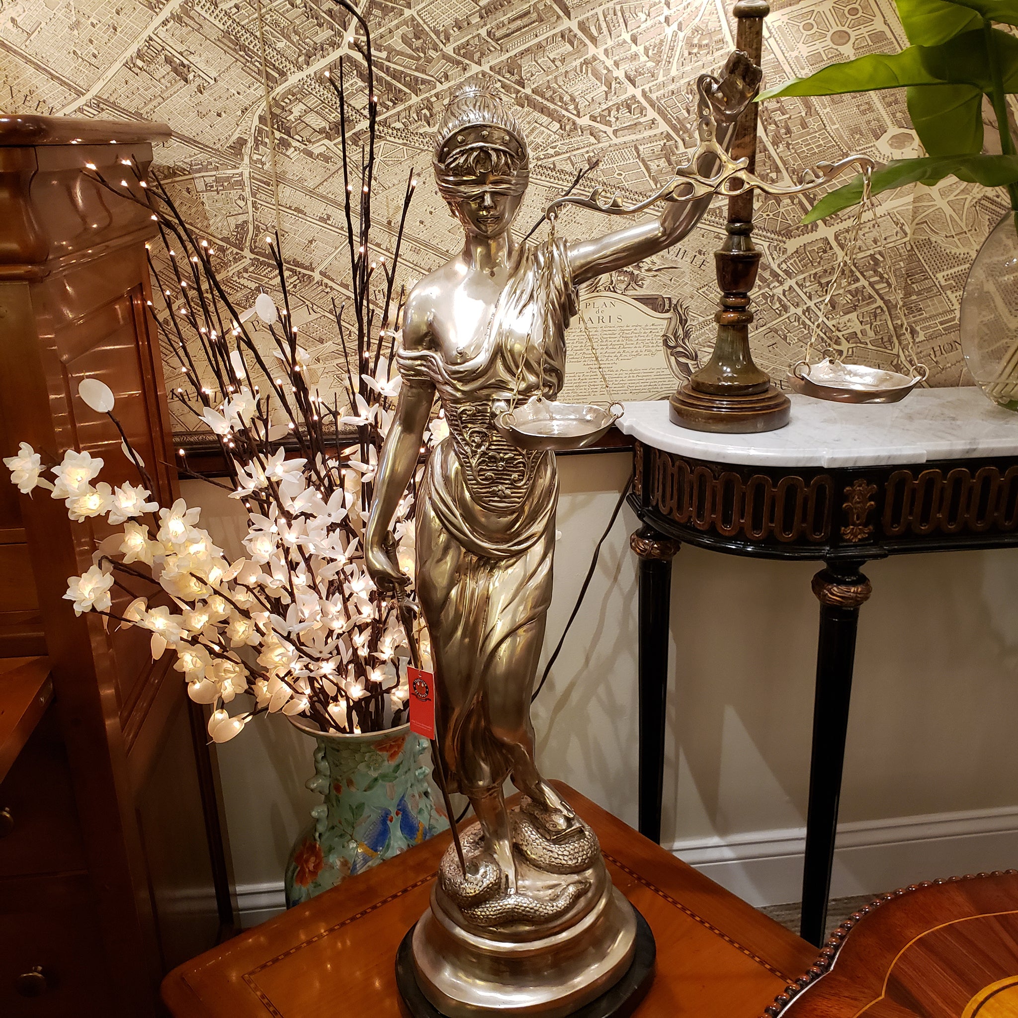 Lady Justice Bronze - Silver