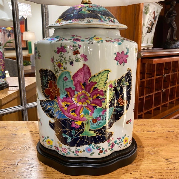 Grande Fleur Porcelain Table Lamp