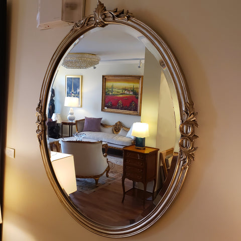 Oval Mirror Camille