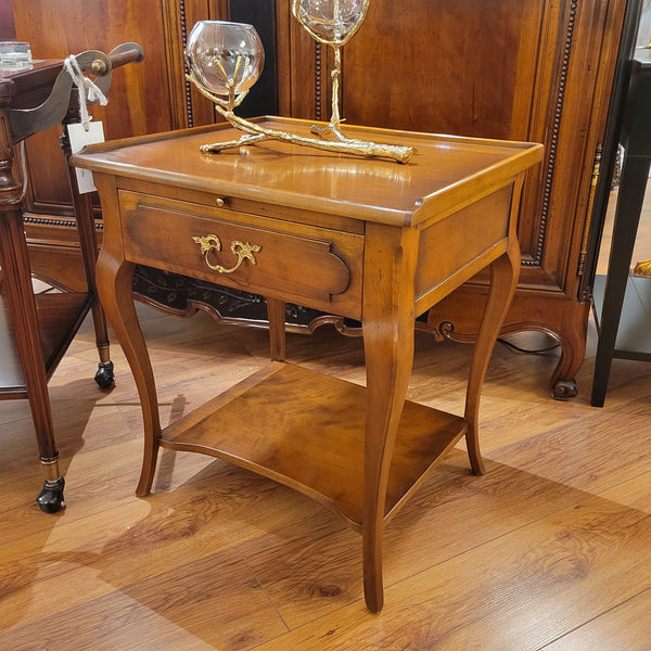 Louis XV Cherry Deco Side Table